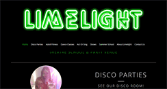 Desktop Screenshot of limelighttheatre.biz